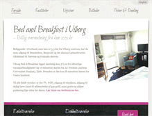 Tablet Screenshot of bedbreakfast-viborg.dk